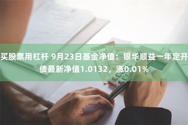 买股票用杠杆 9月23日基金净值：银华顺益一年定开债最新