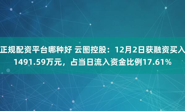 正规配资平台哪种好 云图控股：12月2日获融资买入1491.59万元，占当日流入资金比例17.61%