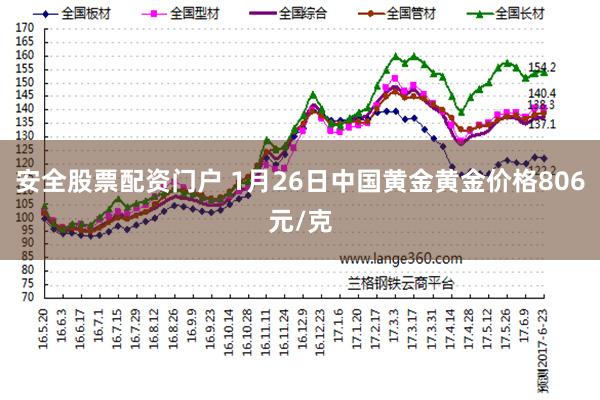 安全股票配资门户 1月26日中国黄金黄金价格806元/克